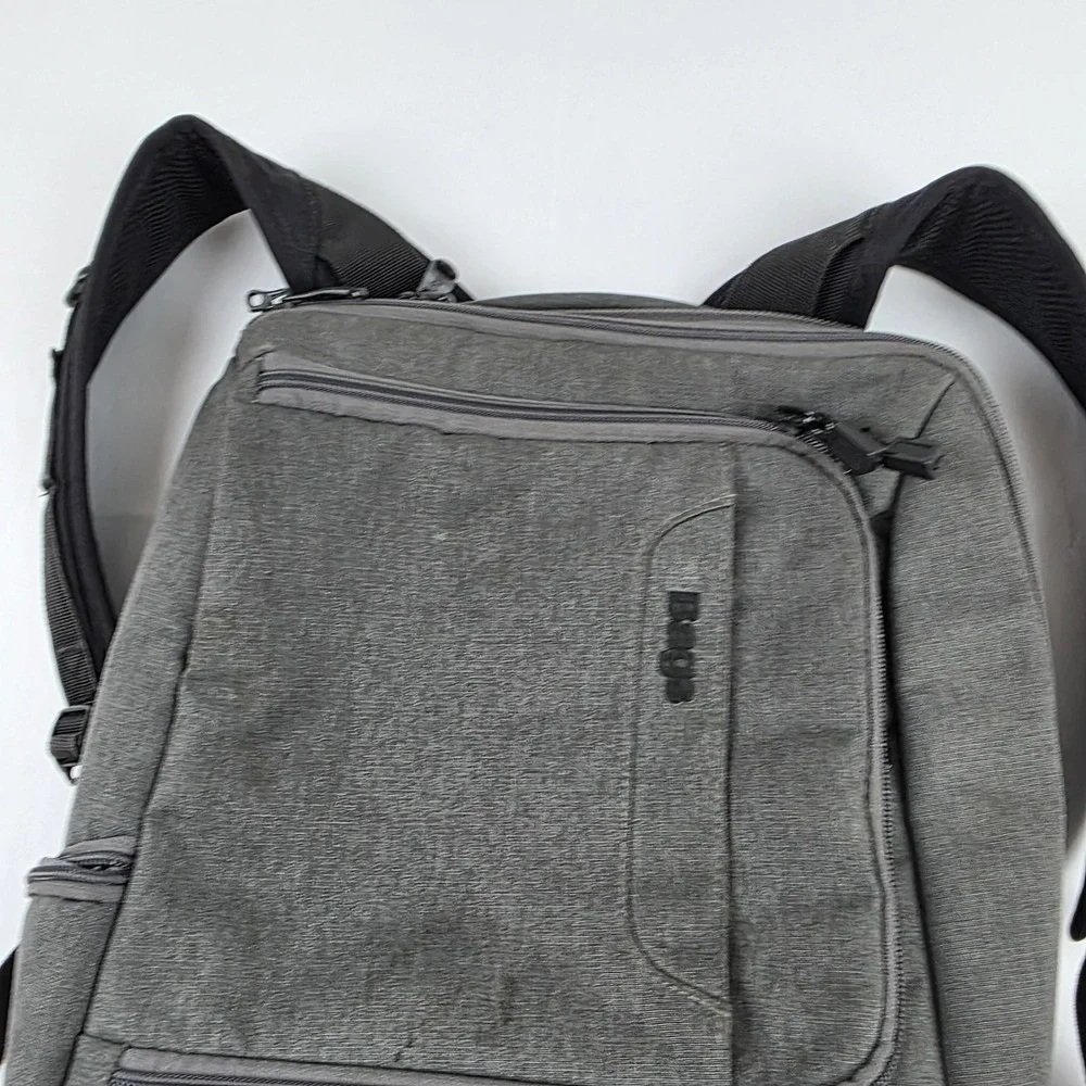 Ebags Backpack Gray 17 Inch Laptop Bag Travel Daypack Men Polyester Soft Case